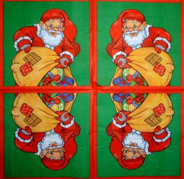 NW-202 Weihnachtsmann - 3-lagig